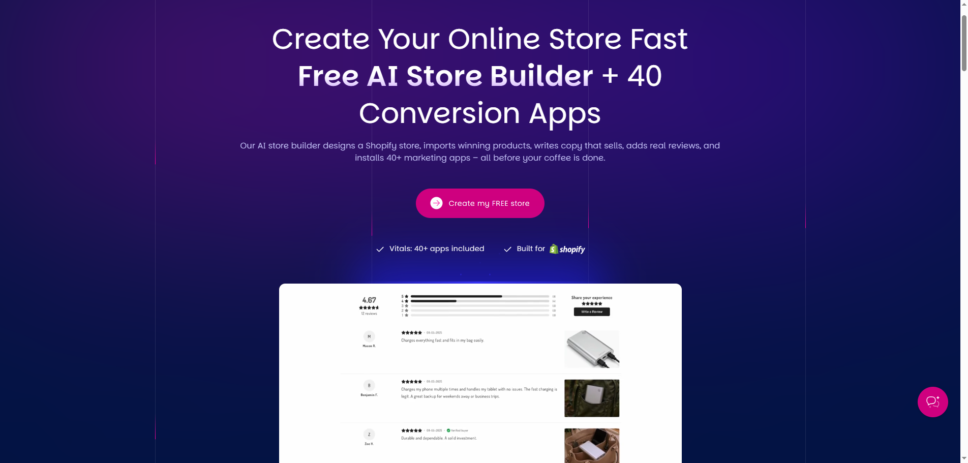 CreateMyStore