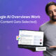 Illustration explaining how Google AI Overviews work
