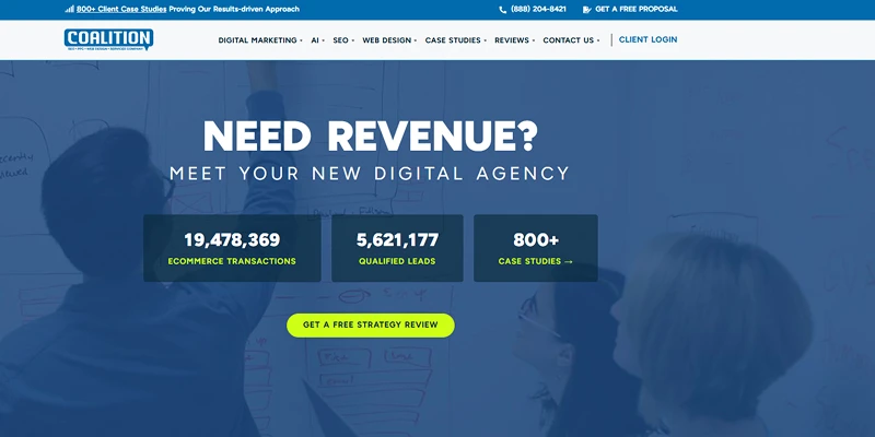Coalition-Technologies-home-page