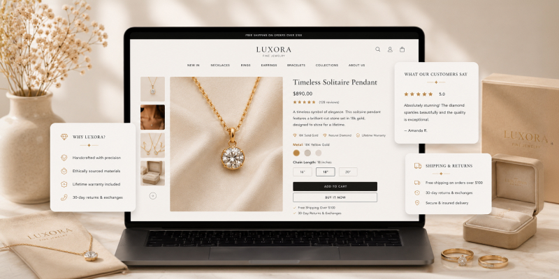 How to optmize products on shopify for a fashion store