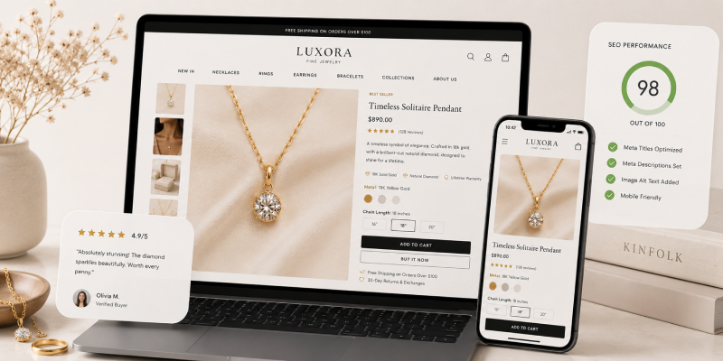 Shopify seo for fashion stores