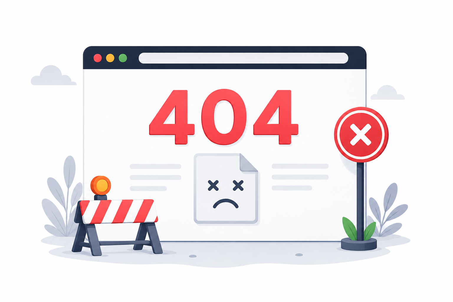 404 Errors on Indexed or Linked Pages