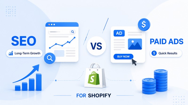 SEO vs Paid Ads for Shopify: What Works Better in 2026?
