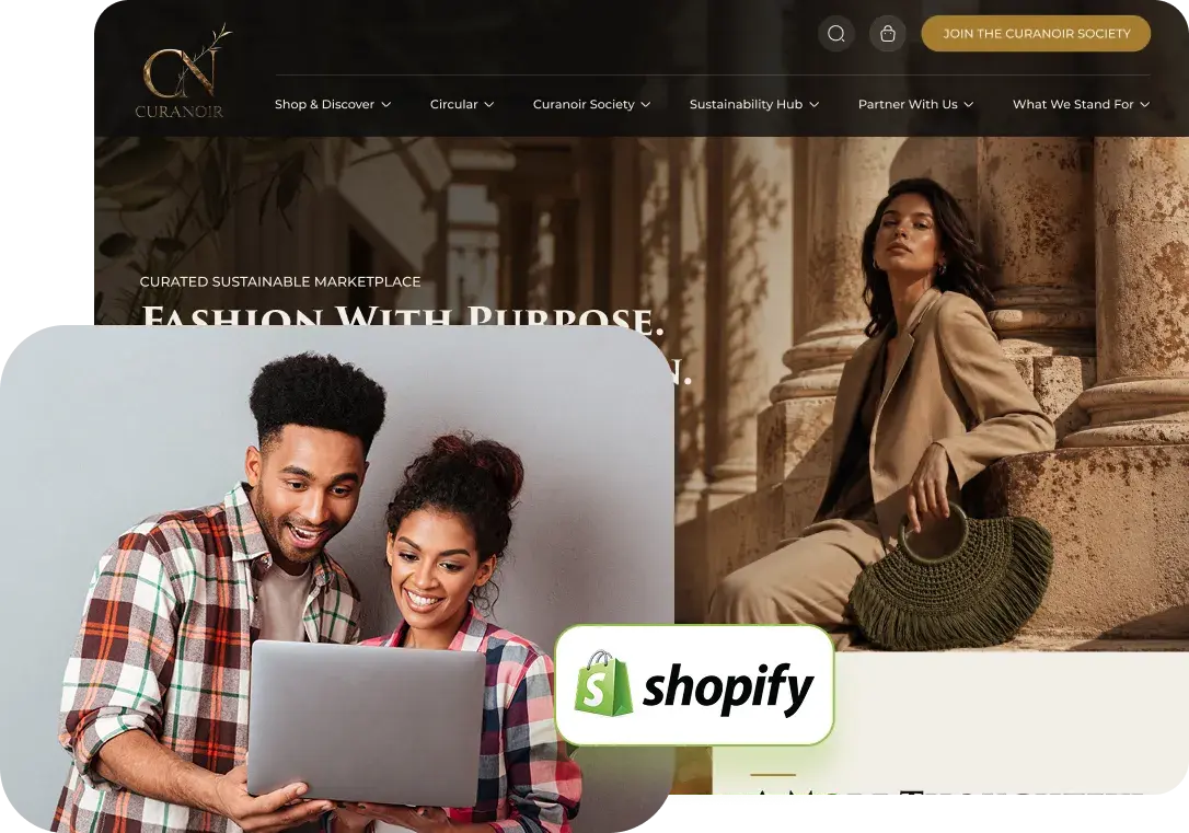 Hero copy Hire shopify designer