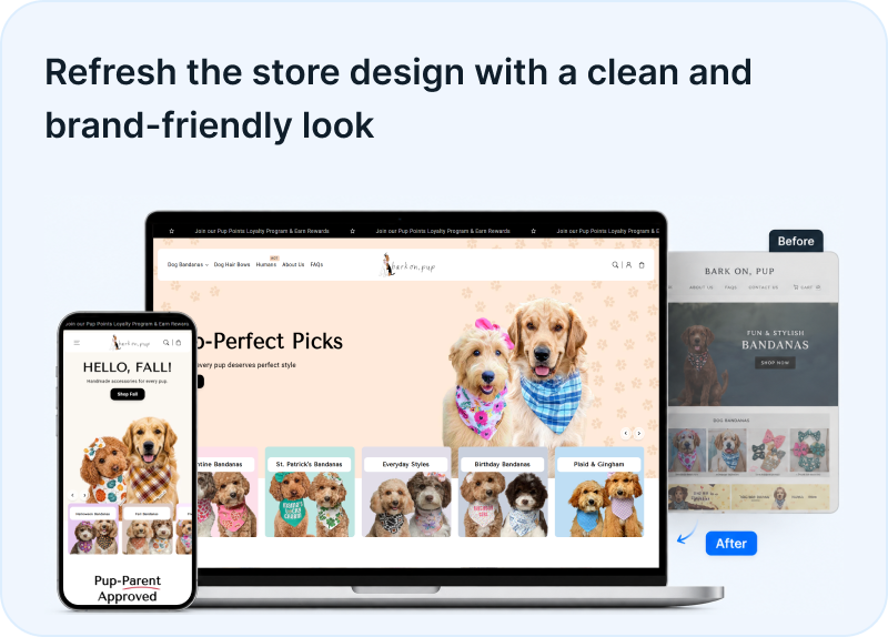 Refresh Refresh the store
