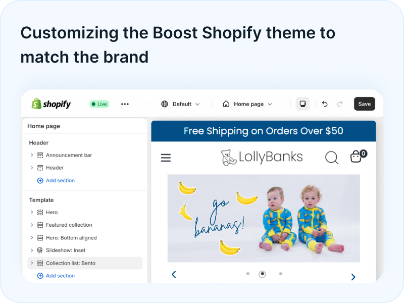 Customizing Customizing the boost