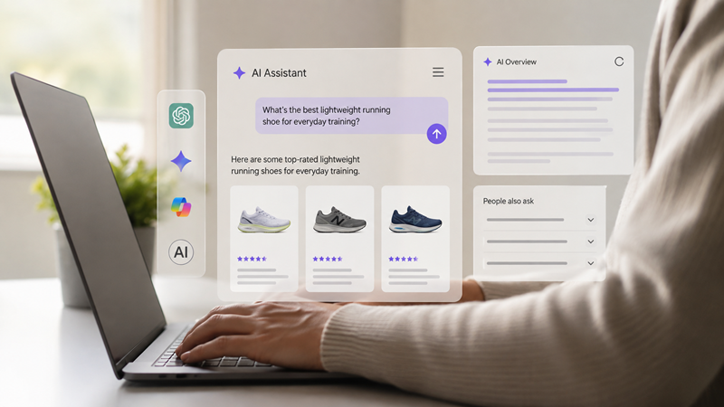 Discovery is moving into AI surfaces, during bfcm shopify 2026