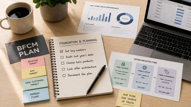 Foundation and Planning for shopify stores during bfcm 2026
