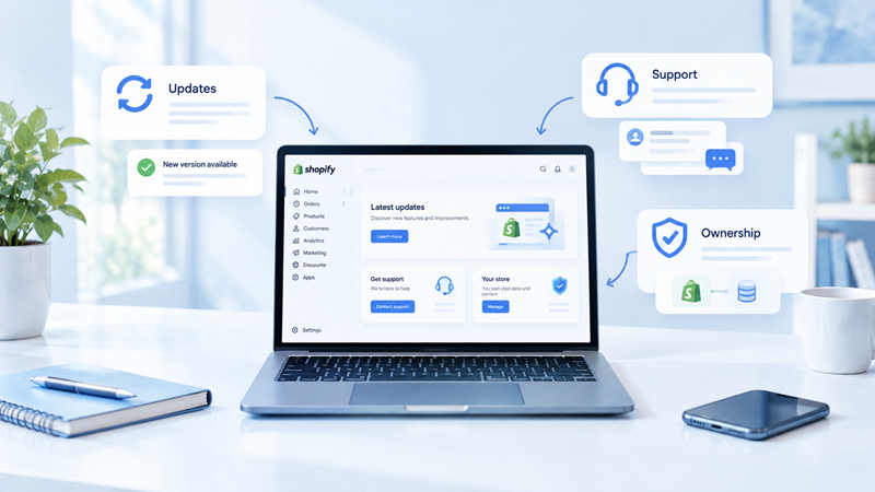 Modern Workspace with Software Support Overlays